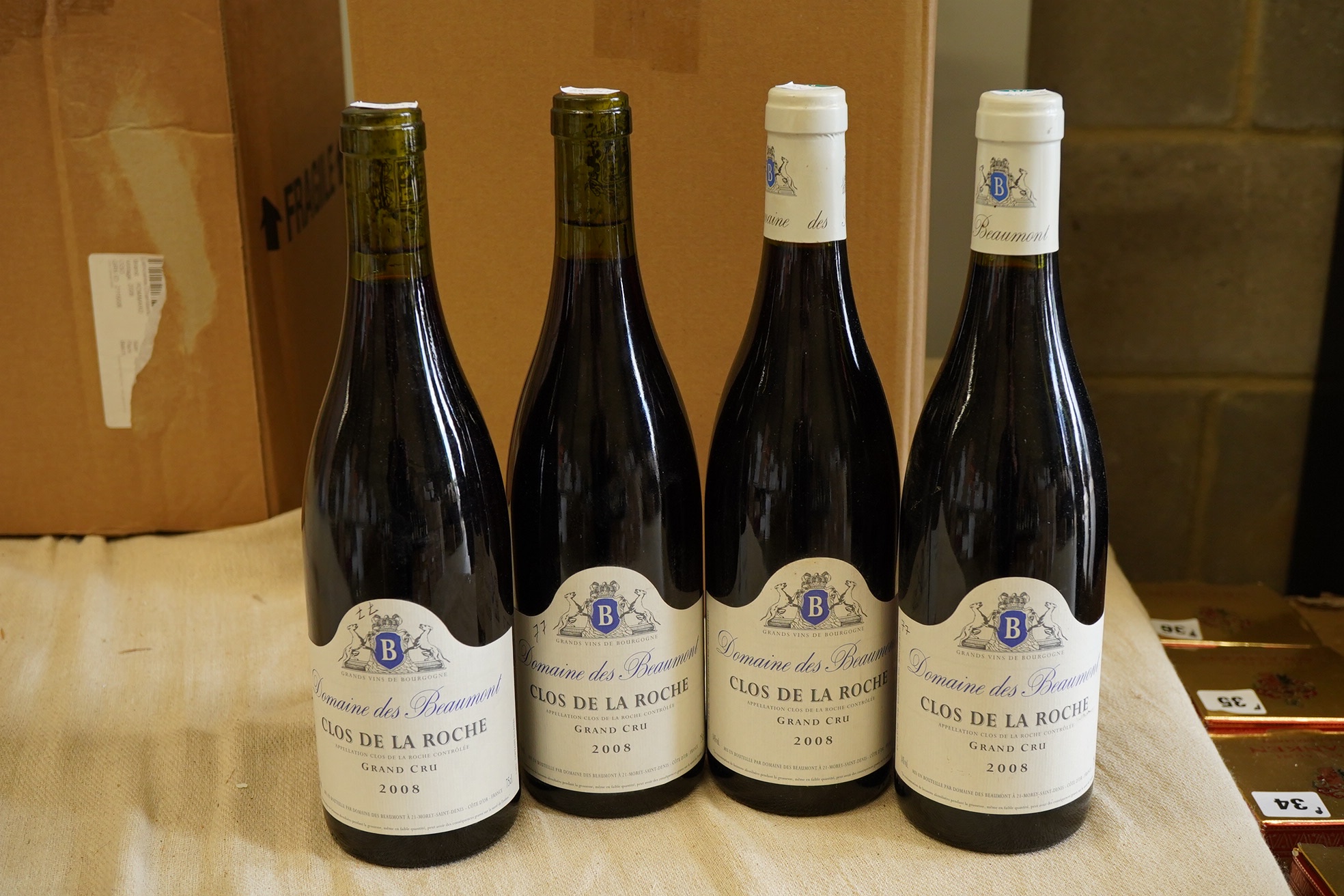 Domaine des Beaumont, Clos de la Roche Grand Cru, 2008